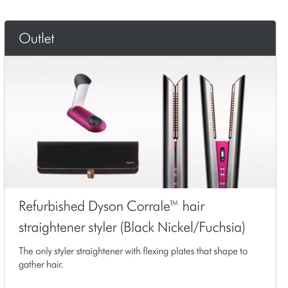 Dyson corrale hair straightener - Picture 1 of 3